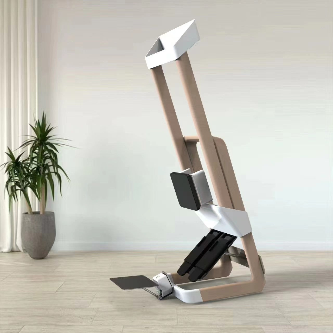 Vertical fitness equipment